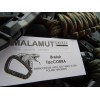 MALAMUT - Brelok surwiwalowy TacCobra - Karabinek / Paracord 2,5m USA - Olive
