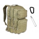 Mil-Tec - Plecak Large Assault Pack - Laser Cut - 36 litrów - Coyote Tan