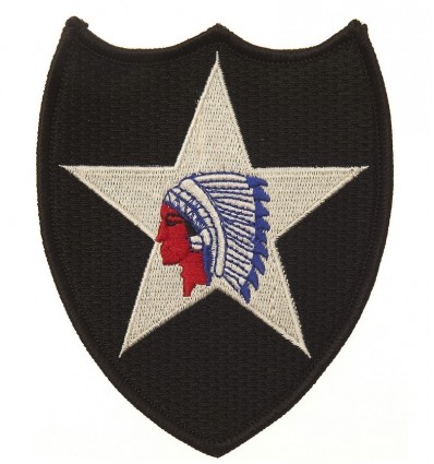 Patch - Naszywka 2nd Infantry Division Indian Head