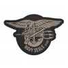 101 Inc. - Naszywka Navy Seals - 3D PVC - Szary