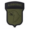101 Inc. - Naszywka 101nd Airborne US - 3D PVC - Coyote Brown