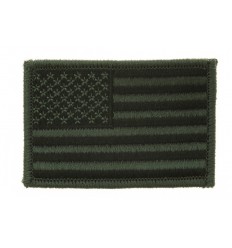 101 Inc. - Naszywka US Flag - Flaga USA naramienna - Gaszony/Subdued - Olive