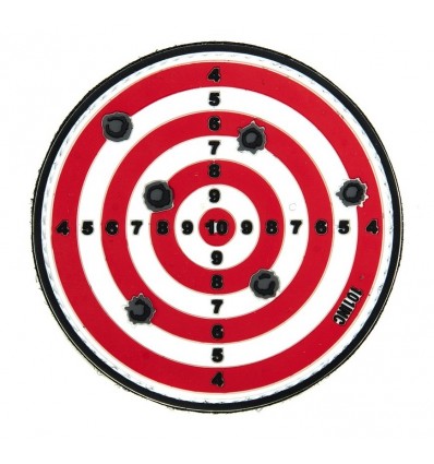 101 Inc. - Naszywka 3D - Target - Czerwony