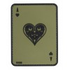 101 Inc. - Naszywa Ace of Hearts - 3D PVC - Zielony