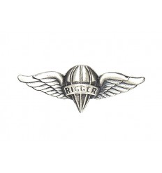 Odznaka - Parachute RIGGER - Srebrny
