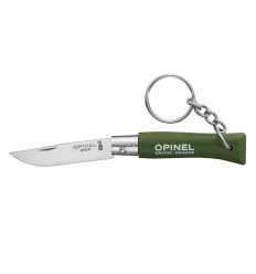 OPINEL - Nóż Brelok Inox Origins - No.04 - Zielony / Khaki - 002054