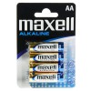 Maxell - Bateria alkaliczna AA R6 1,5V - Zestaw 4 sztuk