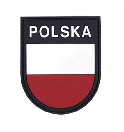101 Inc. - Naszywka POLSKA - Tarcza - 3D PVC