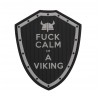 101 Inc. - Fuck Calm Im a Viking - 3D PVC - Czarny / Szary