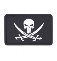 101 Inc. - Naszywka Punisher Pirate Navy Seals - 3D PVC - SWAT