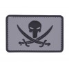 101 Inc. - Naszywka Punisher Pirate Navy Seals - 3D PVC - Shadow