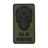 101 Inc. - Naszywka Dia De Muertos /Dzień Umarłych/ - 3D PVC - Zielony