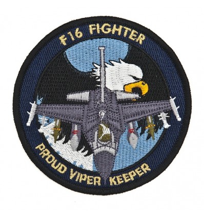 101 Inc. - Naszywka F-16 Fighter - Proud Viper Keeper