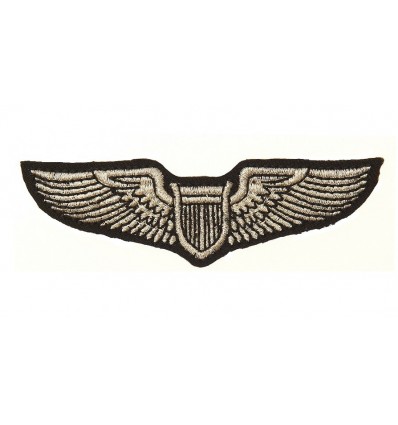 101 Inc. - Naszywka US Pilot Wing - Srebrny