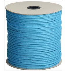 Paracord MIL-SPEC 550-7 / 4mm kontraktowy Neon Turquoise MADE IN USA - 1 metr