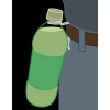 NiTE IZE - Drink 'N Clip Stalowe zawieszenie do butelki