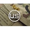Odznaka - US Silver Airforce EM Collar TAB