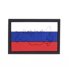 101 Inc. - Naszywka Rosja / Russia with contour - 3D PVC