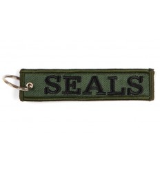 Brelok / Zawieszka do kluczy - SEALS /Navy Seals/ - Zielony OD