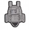 101 Inc. - Naszywka Tactical Vest - 3D PVC - Szary
