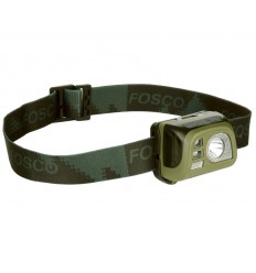 Fosco - Latarka czołowa Tactical Headlamp - 140 Lumenów - Zielony