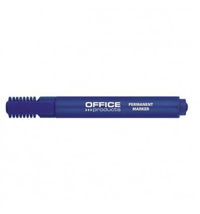 Marker permanentny - Office Bullet Tip /okrągły/ - 1-3mm - Niebieski