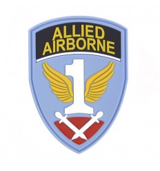 101 Inc. - Naszywka First Allied Airborne Army - 3D PVC