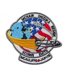 MALAMUT - Naszywka Challenger STS-51-L - rzep
