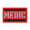 Mtac - Naszywka MEDIC Cordura - Odblask - Czerwony