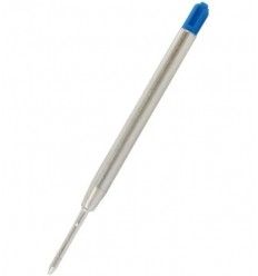 Cresco - Wkład do długopisu - Metal - 1mm - Niebieski