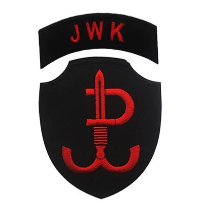 MALAMUT - Naszywka JWK - Jednostka Wojskowa Komandosów - rzep