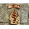 101 Inc. - Naszywka US Army Special Forces - Sniper - rzep - MultiCam