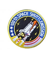 Mtac - Naszywka 100th SPACE SHUTTLE MISSION - NASA - rzep