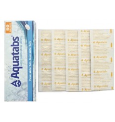 Medentech - Tabletki do odkażania / uzdatniania wody Aquatabs - 50 sztuk