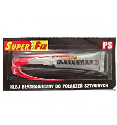 Super Fix - Klej Super FIX PS do szybkich połączeń sztywnych