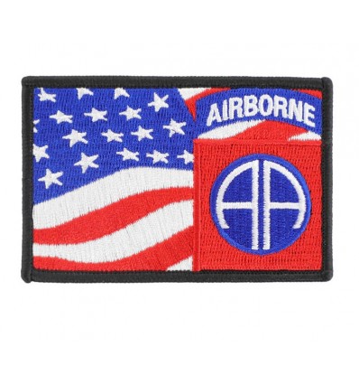 101 Inc. - Naszywka 82nd AIRBORNE flag