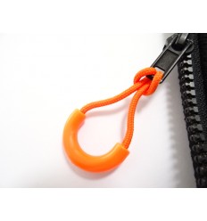 Uchwyt do suwaka - Zipper Ring - Pomarańczowy