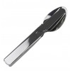 CAMO - Niezbędnik stalowy - Widelec Łyżka Nóż Otwieracze - ST8
