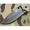 101 Inc. - Nóż składany RECON Desert Knife - Stonewash Black - 017498
