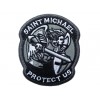 MALAMUT - Naszywka SAINT MICHAEL PROTECT US - SHADOW