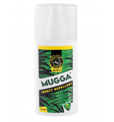 Mugga - Preparat odstraszający owady Kleszcze Komary - 9,5% DEET - Spray - 75ml