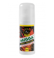 Mugga - Preparat odstrzaszający owady Komary Kleszcze Meszki - 50% DEET - Roll-On - 50ml