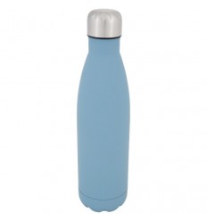 Schou - Termos / Butelka termiczna DUE HOT / COLD Vacuum Flask - Stalowy - 0,5 L- Sky Blue