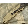 101 Inc. - Nóż składany RECON Desert Knife G10 - Black - 010383