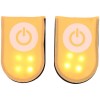 Mascot - Dwa klipsy magnetyczne odblaskowe LED / Światło / Znacznik pozycji