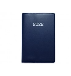 CALENDAR - Kalendarz kieszonkowy - KALENDARZYK 2022 Rok - A7 - A7036B - Granatowy