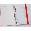Notes Kołonotatnik - A6 - COOL2 WRITE - 80 kartek - W linie - Czerwony