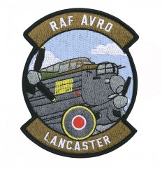 101 Inc. - Naszywka RAF AVRO LANCASTER - Wyszywana - Termoprzylepna - 442306-8058