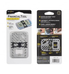 Nite Ize - Karta na banknoty / Multitool Financial Tool Multi Tool Wallet - Stalowy - FMT2-11-R7