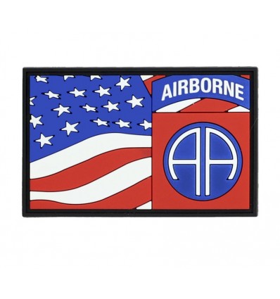 101 Inc. - Naszywka 82nd Airborne flag - 3D PVC